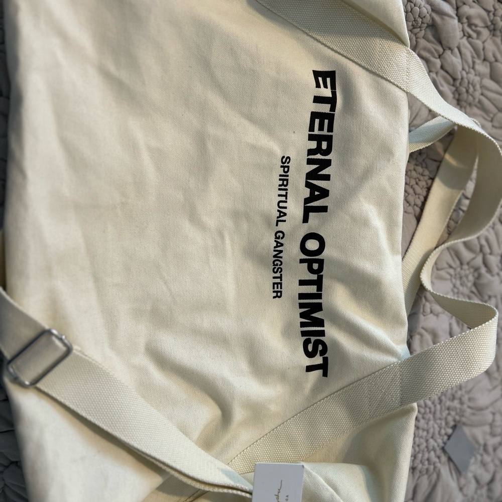 Spiritual Gangster Eternal Optimist Duffle Bag - NWT
